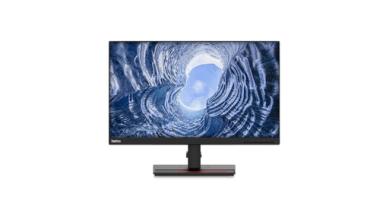 60,5cm/23,8'' (1920x1080) Lenovo ThinkVision T24i-2L 16:9 4ms HDMI VGA DisplayPort VESA Pivot Full HD Black 