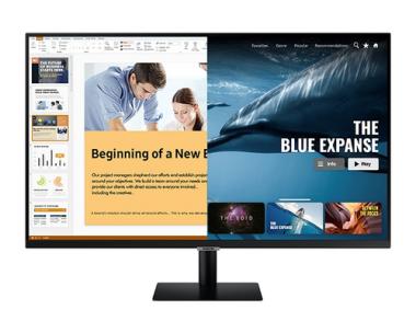 SAMSUNG S32AM504NR Smart 80,10cm 31,5Zoll 16:9 FHD 1920x1080 250cd/m2 3000:1 8ms 60Hz VA WiFi Bluetooth black 