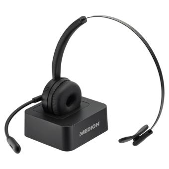 Medion Life E83279 Bluetooth 5.0, Mono, Akku Ladestation, schwarz 