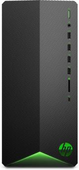 HP Pavilion Gaming TG01-2401ng - Tower - Ryzen 7 5700G / 3.8 GHz - RAM 32 GB - SSD 1 TB - NVMe, HDD 1 TB - GF RTX 3060 Ti / Radeon Graphics - GigE - WLAN: 802.11a/b/g/n/ac, Bluetooth 5.0 - FreeDOS - Monitor: keiner - Frontblende nachtschwarz, Acid Green C 