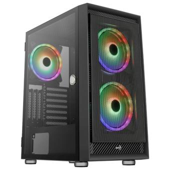 AeroCool PB241 Midi Tower v3 graphite black 