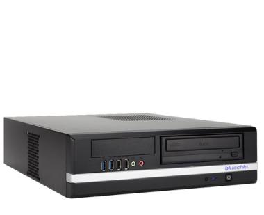 bluechip BUSINESSline S3200 - Slim-PC - Core i3 10100 / 3,6 GHz - RAM 4GB - SSD 250GB - NVMe - DVD-Writer - UHD Graphics 630 - GigE - Win 10 Pro 64-Bit - Monitor: keiner - Schwarz - BTO (556266) 