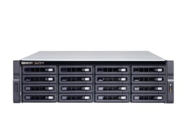 QNAP TS-H1677XU-RP - NAS-Server - 16 Schchte - Rack - einbaufhig - SATA 6Gb/s - RAID 0, 1, 5, 6, 10, 50, JBOD, 5 Hot Spare, 6 Hot Spare, 60, 10-Hot-Spare, RAID TP - RAM 32 GB - Gigabit Ethernet / 10 Gigabit Ethernet - iSCSI - 3U 