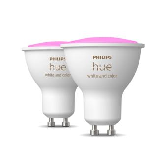 Philips Hue White & Color Ambiance GU10 Doppelpack 2x230lm 