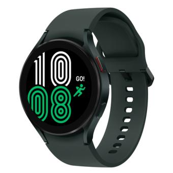 Samsung Galaxy Watch4 - 44 mm - grn - intelligente Uhr mit Sportband - grn - Anzeige 3.46 cm (1.36 Zoll) - 16 GB - 7.6 GB - NFC, Wi-Fi, Bluetooth - 30.3 g 