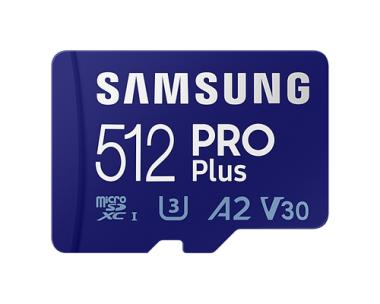 SD MicroSD Card 512GB Samsung SDXC PRO Plus (2021)(CL10) retail 