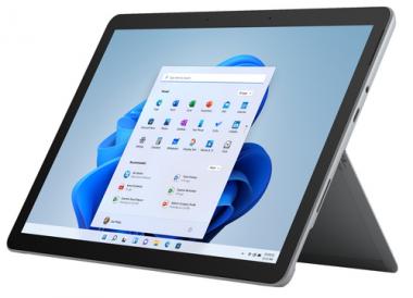 Microsoft Surface Go 3 - Tablet - Pentium Gold 6500Y / 1.1 GHz - Windows 11 Home in S mode - 4 GB RAM - 64 GB eMMC - 26.7 cm (10.5 Zoll) Touchscreen 1920 x 1280 - UHD Graphics 615 - Bluetooth, Wi-Fi 6 - Platin 