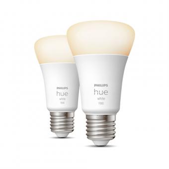 Philips Hue White E27 Doppelpack 2x1050lm 75W 