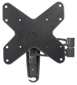 Manhattan Universal Flat-Panel TV Articulating Wall Mount - Befestigungskit (Wandmontage) - Aluminium - Silber - Bildschirmgre: 43.2 - 94 cm (17 Zoll - 94,00cm (37 Zoll)) - Montageschnittstelle: 100 x 100 mm, 75 x 75 mm, 200 x 200 mm, 200 x 100 mm (4237 