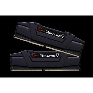 G.Skill Ripjaws V - DDR4 - 16 GB : 2 x 8 GB - DIMM 288-PIN - 3200 MHz / PC4-25600 - CL15 - 1.35 V - ungepuffert - nicht-ECC - Classic Black (F4-3200C15D-16GVK) 