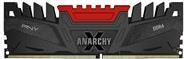 PNY Anarchy X - DDR4 - 16 GB: 2 x 8 GB - DIMM 288-PIN - 3200 MHz / PC4-25600 - CL16 - 1.2 V - ungepuffert - non-ECC - Rot 