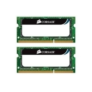 Corsair - Memory - 16 GB : 2 x 8 GB - SO-DIMM, 204-polig - DDR3 - 1600 MHz / PC3-12800 - CL11 - 1.35 V - ungepuffert - nicht-ECC (CMSA16GX3M2A1600C11) 