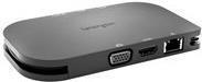 Kensington SD1610P USB-C Mobile 4K Dock w/ Pass-Through Charging - Docking Station - USB-C - VGA, HDMI - GigE - Europa - fr Microsoft Surface Book 2, Go, Laptop 3, Pro 7, Pro X 