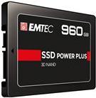 EMTEC X150 Power Plus 3D NAND - SSD - 960 GB - intern - 2.5 Zoll (6.4 cm) - SATA 6Gb/s 