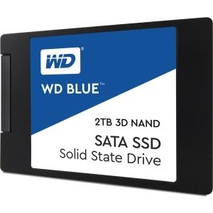 WD Blue 3D NAND SSD 2TB SATA III 6Gb/s cased 6,9cm 2,5Zoll 7mm Bulk 