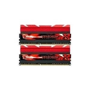G.Skill TridentX Series - DDR3 - 16 GB : 2 x 8 GB - DIMM 240-PIN - 2400 MHz / PC3-19200 - CL10 - 1.65 V - ungepuffert - nicht-ECC (F3-2400C10D-16GTX) 