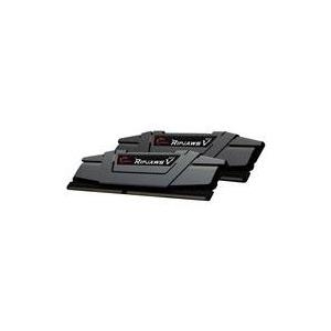 G.Skill Ripjaws V - DDR4 - 16 GB : 2 x 8 GB - DIMM 288-PIN - 3200 MHz / PC4-25600 - CL16 - 1.35 V - ungepuffert - nicht-ECC - gunmetal-grau (F4-3200C16D-16GVGB) 