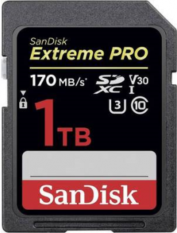 Sandisk Extreme Pro 1TB Speicherkarte 1000 GB SDXC Klasse 10 UHS-I (SDSDXXY-1T00-GN4IN) 