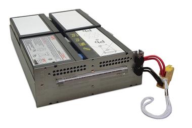 APC Replacement Battery Cartridge #133 - USV-Akku - 1 x Bleisure - Schwarz - fr SMT1500RM2U, SMT1500RM2UTW, SMT1500RMI2U, SMT1500RMUS 