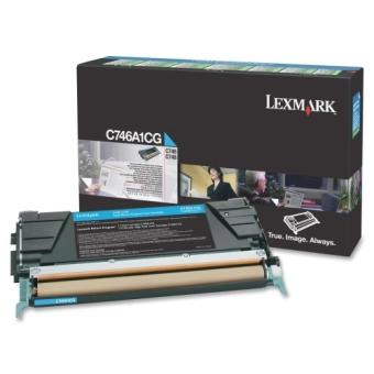 Lexmark Toner C746A1CG - Cyan - Kapazitt: 7.000 Seiten (C746A1CG) 