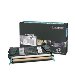 Lexmark - Tonerpatrone - 1 x Schwarz - 1500 Seiten - LRP / LCCP (00C5200KS) 