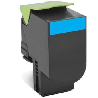 LEXMARK 802HC Toner cyan Standardkapazitt 3.000 Seiten 1er-Pack return program 