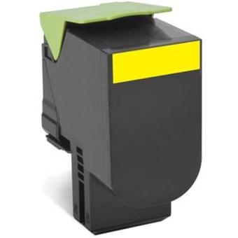 LEXMARK 802SYE Toner gelb Standardkapazitt 2.000 Seiten 1er-Pack corporate 