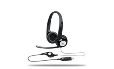 Logitech ClearChat Comfort USB Headset Binaural Schwarz (981-000014) 