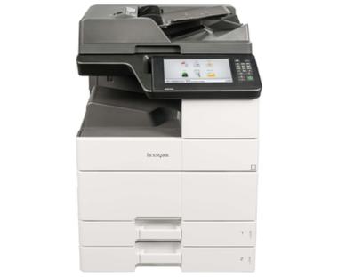 Lexmark MX912de - Multifunktionsdrucker - s/w - Laser - 297 x 432 mm (Original) - Tabloid Extra (305 x 457 mm), SRA3 (320 x 450 mm) (Medien) - bis zu 65 Seiten/Min. (Kopieren) - bis zu 65 Seiten/Min. (Drucken) - 1150 Blatt - 33.6 Kbps - USB 2.0, Gigabit L 