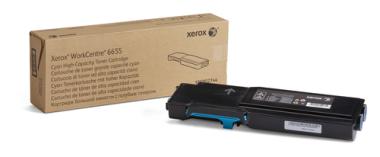 Xerox - High Capacity - Cyan - Original - Tonerpatrone - fr WorkCentre 6655 (106R02744) 