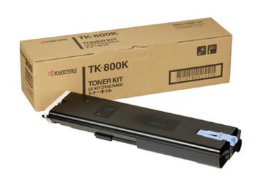 Kyocera TK 800K - Tonersatz - 1 x Schwarz - 25000 Seiten - fr FS-C8008DN, C8008DTN, C8008N, C8008NH, C8008NP, C8008NPD, C8008NPDF (370PB0KL) 