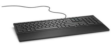 Dell KB216 - Tastatur - USB - QWERTY - Dnisch - Schwarz - fr Inspiron 17R 57XX, 17R 7720, Latitude 7400 2-in-1, D630, OptiPlex 50XX, 5250, 90XX 
