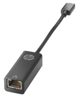 HP - Netzwerkadapter - USB-C - Gigabit Ethernet - fr Envy 17, 27, 795, ENVY Curved 34, Pavilion 15, 24, 595, Pavilion Gaming 15, 690, 790, x2 (V8Y76AA) 