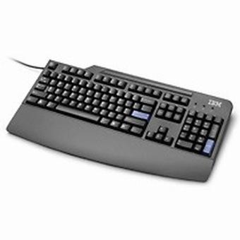 Lenovo ThinkPlus Preferred Pro - Tastatur - USB - Layout fr Grobritannien - Business Black - fr ThinkCentre M715, ThinkPad E47X, E57X, V320-15, V510, Yoga 520-14, 720-15 