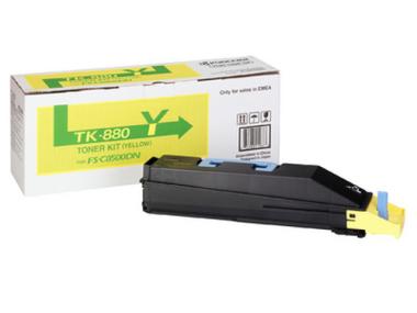Kyocera Toner TK-880Y - Yellow - Kapazitt: 18.000 Seiten (1T02KAANL0) 