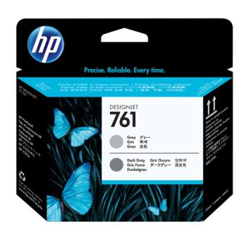 Hewlett-Packard HP 761 - Druckkopf Grau, Dunkelgrau (CH647A) 