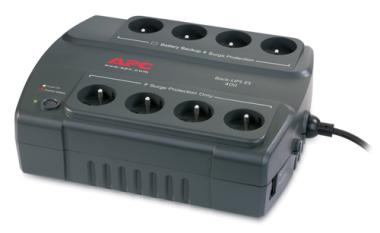APC Schneider APC Back-UPS ES 400 - USV - Wechselstrom 230 V - 240 Watt - 400 VA - 8 Ausgangsstecker - Frankreich (BE400-FR) 