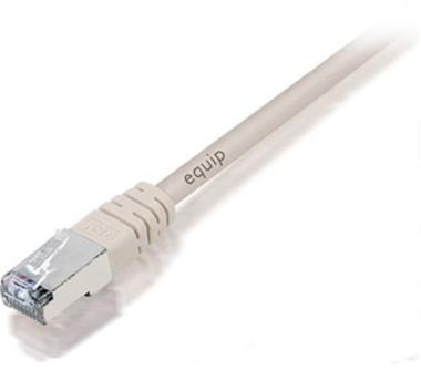 equip 705850 Patchkabel RJ45-Stecker auf RJ45-Stecker SF/UTP Cat.5e 50.00m beige 