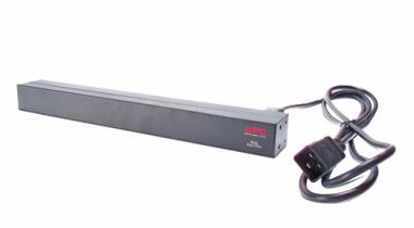 APC Basic Rack-Mount PDU - Steckdosenleiste (Rack - einbaufhig) - Wechselstrom 208/230 V - Eingabe, Eingang IEC 60320 C20 - Ausgangsanschlsse: 12 (IEC 60320 C13) - 1U - 48.3 cm (19 Zoll) - 2.5 m - Schwarz - fr P/N: AR3100, AR3150, SMX3000RMHV2UNC, SUA2 