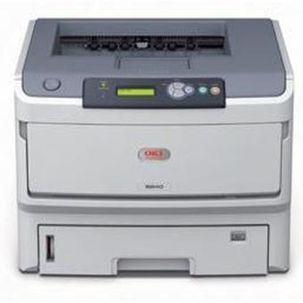 OKI B840dn - Drucker - monochrom - Duplex - LED - A3 - 1200 dpi - bis zu 40 Seiten/Min. - Kapazitt: 630 Bltter - parallel, USB, LAN (01308001) 