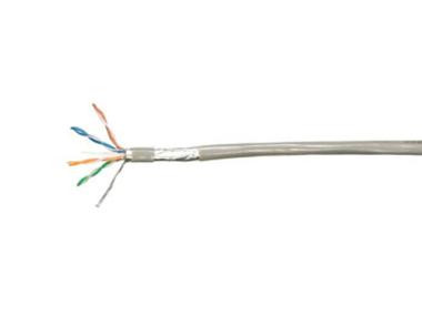 Equip - Bulkkabel - 100,0m - Foiled Unshielded Twisted Pair (F/UTP) - (ANSI/TIA/EIA-568-B.2) - beige (403421) 