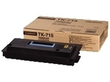 Kyocera TK 715 - Schwarz - Tonersatz - fr KM 3050, 4050, 5050 (1T02GR0EU0) 