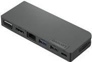 Lenovo Powered USB-C Travel Hub - Docking Station - USB-C - VGA, HDMI - WW - fr ThinkPad T480, T480s, T490, T590, X1 Carbon (6th Gen), X1 Yoga (3rd Gen), X280 