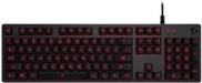 Logitech G413 - Tastatur - hintergrundbeleuchtet - USB - US International - Schlsselschalter: Romer-G - Kohle 