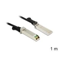 DeLOCK - Twinaxial-Kabel - SFP+ (M) - SFP+ (M) - 1,0m - SFF-8431 - Schwarz (86221) 
