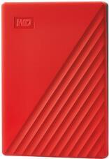 Western Digital My Passport Externe Festplatte 2000 GB Rot (WDBYVG0020BRD-WESN) 