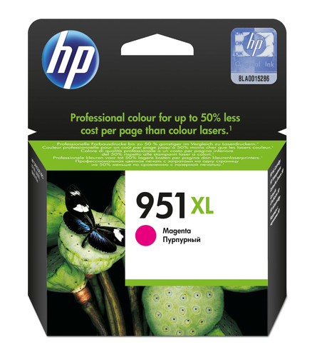 HP 951XL Original Tinte magenta hohe Kapazitt 1.500 Seiten 1er-Pack Officejet 