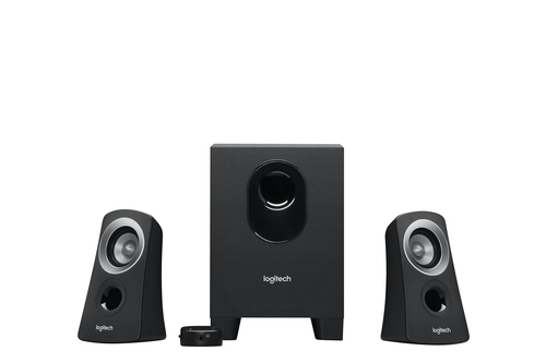 Logitech Z 313 - 2.1-Kanal Multimedia-Lautsprechersystem fr den PC - 25 Watt (Gesamt) (980-000413) 