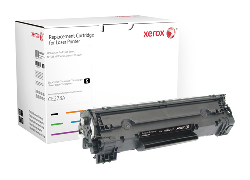 Xerox - Schwarz - Tonerpatrone (entspricht: HP 78A) - fr HP LaserJet Pro M1536dnf, P1566, P1606DN, P1607dn, P1608dn, P1609dn (106R02157) 