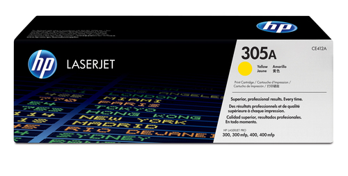 Toner gelb 305A (CE412A) 